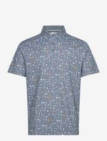 Original Penguin Golf - Beer Pong Printed Polo - Sportiniai trumparankoviai polo marškinėliai - Pilka