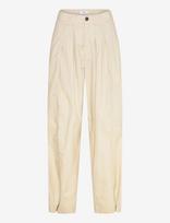 Closed - Closed Ivo Denim/Pants Shiitake - Plačios kelnės - Kreminė spalva