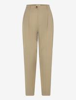 Closed - Women Arlo Pants New Jade - Chino stiliaus kelnės - Smėlio