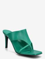 Closed - Mule Shoes Emerald Green - Basutės su kulnu - Žalia
