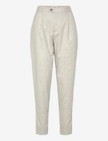 Closed - Arlo Pants Platinum White - Chino stiliaus kelnės - Kreminė spalva