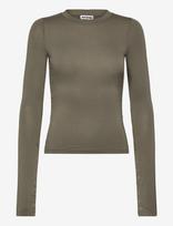 Weekday - Press Studs Long Sleeve - Marškinėliai ilgomis rankovėmis - Chaki spalva
