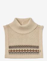 Wheat - Jacquard Neckwarmer Stoffe - Kaklo mova - Kreminė spalva