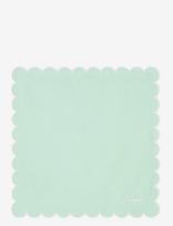 Lexington Home - Scallop Linen/Cotton Napkin - Audinių servetėlės - Žalia