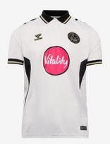 Hummel - Afc Bournemouth 26/27 3Rd Jersey S/S - Sportiniai futbolo marškinėliai - Balta