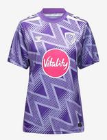 Hummel - Afc Bournemouth 26/27 Away Jersey S/S - Sportiniai futbolo marškinėliai - Violetinė