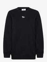 Maison Kitsune - Baby Fox Oversize Sweatshirt Black - Megztinis - Juoda