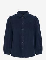 InWear - Hessiw Ballari Shirt - Marškinėliai ilgomis rankovėmis - Tamsiai mėlyna