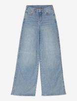 Dr Denim - Zila Mid Wide - Platūs džinsai - Mėlyna