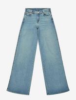 Dr Denim - Zila Mid Wide - Platūs džinsai - Mėlyna
