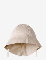 Name It - Nmnzilu Uv Hat W/ Earflaps - Saulės skrybėlė - Kreminė spalva