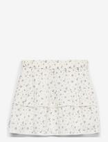 Vero Moda Girl - Vmtrine Short Skirt Wvn Girl - Trumpas sijonas - Balta