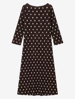 Vero Moda - Vmkendal 3/4 Calf Plisse Dress Exp - Iki kelių ir midi suknelės - Marga / raštuota