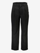 Lindbergh - Flannel Wool Blend Wide Pants - Klasikinės kelnės - Juoda