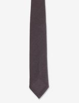 Lindbergh - Unlined Grenadine Tie 7,5 Cm - Kaklaraištis - Juoda