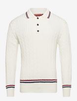 Baracuta - Cricket  Polo - Polo marškinėliai ilgomis rankovėmis - Kreminė spalva