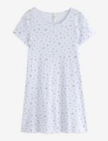 Lindex - Nightdress In Pointelle - Naktiniai marškiniai - Mėlyna