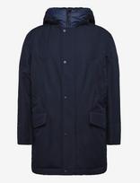BOSS - Osiass1 - Parka stiliaus striukė - Tamsiai mėlyna