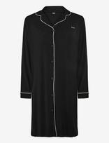 BOSS - Dreamline_Sleepshirt - Naktiniai marškiniai - Juoda