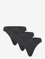 BOSS - Gift Giving 3P Thong - Stringai - Juoda