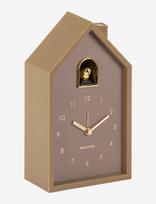 KARLSSON - Alarm Clock Modern Cuckoo Oro Mocha Brown - Žadintuvas - Smėlio