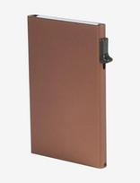 Tony Perotti - Furbo Single Aluminum Cardholder - Kortelių dėklas - Ruda