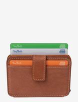 Tony Perotti - Furbo Evo Standard With Banknote Compartment - Kortelių dėklas - Ruda