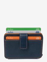 Tony Perotti - Furbo Evo Standard With Banknote Compartment - Kortelių dėklas - Tamsiai mėlyna