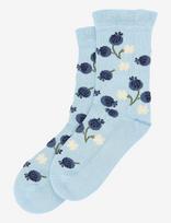 Minipop - Mpopmalin Bamboo Sock - Kojinės - Mėlyna
