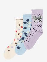 Minipop - Mpopmarri Bamboo Socks 3-Pack - Kojinės - Marga / raštuota