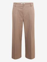 Woodbird - Wbbin Hb Stripe Pants - Klasikinės kelnės - Chaki spalva