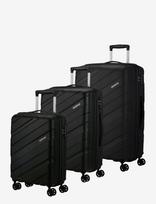 American Tourister - Jetdriver 3.0 3 Pc Set A Bright Lime - Pilotų ir verslo lagaminai - Juoda