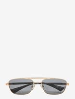 Le Specs - Le Sustain - Le Mimi - Aviator stiliaus akiniai nuo saulės - Aukso