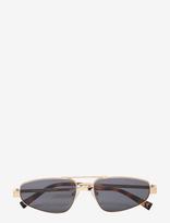 Le Specs - Le Sustain - Treasure - Aviator stiliaus akiniai nuo saulės - Aukso