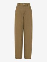 Soft Rebels - Srtrinitty Pant - Plačios kelnės - Chaki spalva