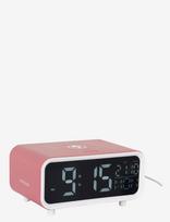 KARLSSON - Alarm Clock Chunky Led W. Phone Charger - Laikrodis - Rožinė