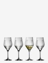 Lyngby Glas - White Wine Glass Ane - Baltojo vyno taurės - Nude