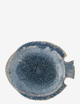 Bloomingville - Fae Serving Plate - Serviravimo lėkštė - Mėlyna