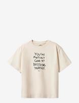 Sofie Schnoor Young - Verinasy Moomin T-Shirt - Marškinėliai trumpomis rankovėmis - Kreminė spalva