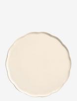 Emile Henry - Madeleine Serveringsfat Rund Cream - Serviravimo lėkštė - Kreminė spalva