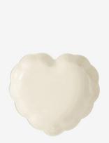 Emile Henry - Madeleine Hjärtanform Cream - Orkaitės indas - Kreminė spalva