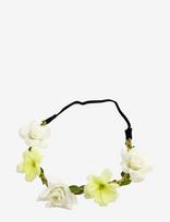 Pipol's Bazaar - Flower Tiara Whiteyellow - Galvos juosta - Geltona