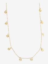 Timi Of Sweden - Liv - Coin Charm Necklace Stainless Steel - Grandinėlė - Aukso