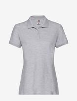 Fruit Of The Loom - Ladies Premium Polo - Polo marškinėliai - Pilka