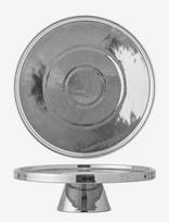 Bloomingville - Shine Cake Tray - Torto lėkštės - Sidabro