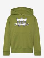 WOOD WOOD - Wwizzy Chrome Combo Hoodie Gots - Džemperis - Žalia