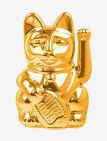 Donkey - Vinkende Kat - Maneki-Neko Mini - Shiny - Gold - Figūros ir skulptūros - Aukso