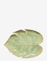 Costa Nova - Marrakesh Plate Monstera - Maža lėkštė - Žalia