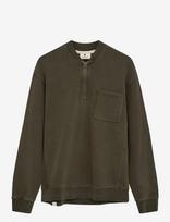 Anerkjendt - Aktoni Basic Half Zip - Megztinis su užtrauktuku - Chaki spalva