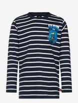 Lego Wear - Lego® Ninjago® T-Shirt L/S - Lwtaffy 602 - Ilgarankoviai marškinėliai - Tamsiai mėlyna